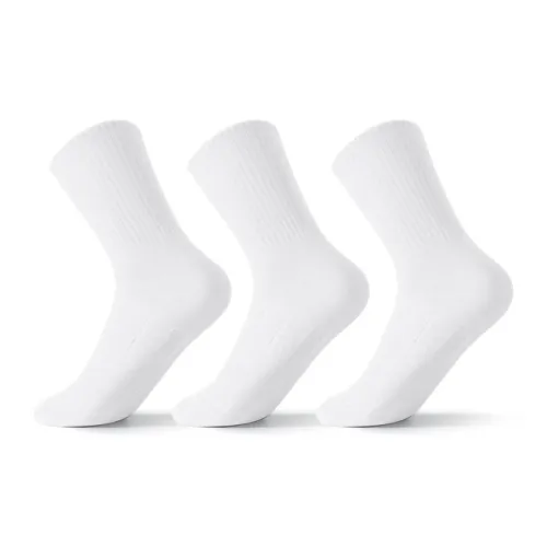 RUMEE FOR Mid Calf Socks Men's 3 Pack