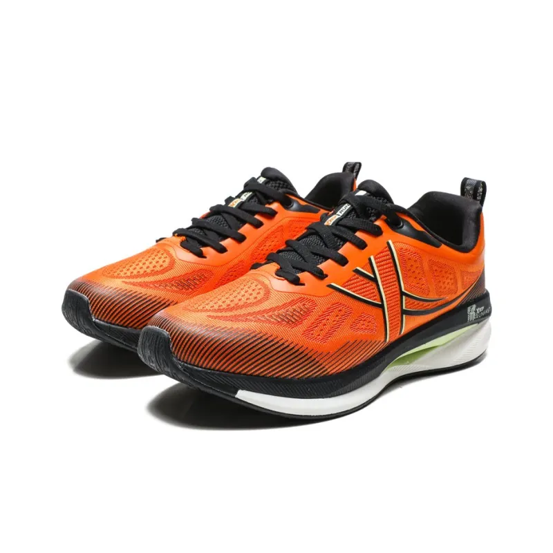 XTEP Running Shoes Men Low Top Black/Charcoal Gray, Sail White/Microwave Blue-24