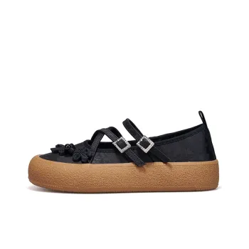 Joy&Mario Loafers Women's Black/Ecru