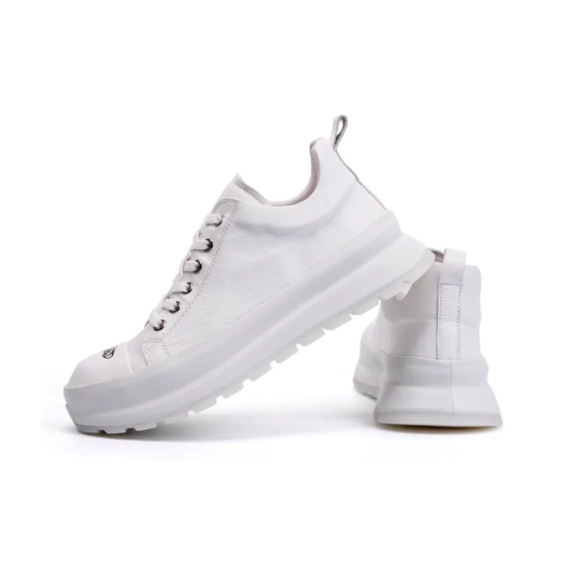 Paladin Cushioning Anti Slip And Wear Resistant Breathable Coverage Low Top Casual Shoes Men's White-4