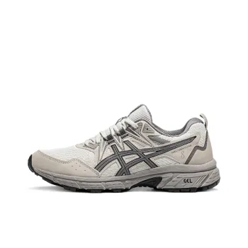 Asics Gel Venture 8 Anti Slip And Wear Resistant Breathable Low Top Running Shoes Women's Gray/Gray