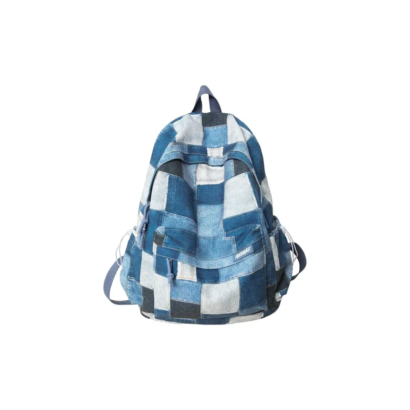 Moonshine Canvas Student Backpack Travel Bag Laptop Bag-5
