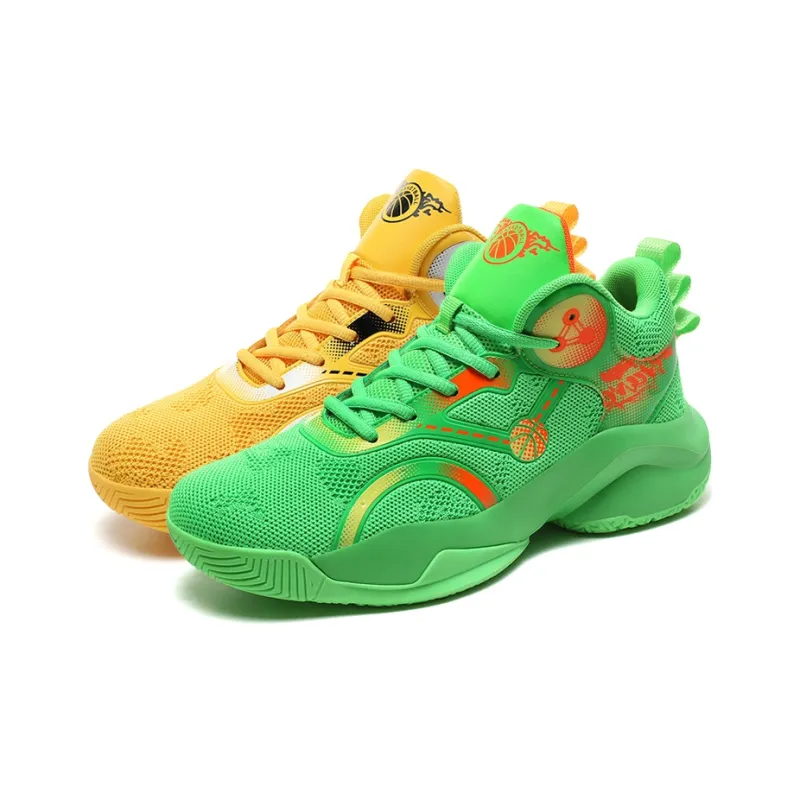 Black tailed Deer Shock Absorbers Slip Resistant, Abrasion Resistant, Breathable Mid Top Basketball Shoes Men's-11