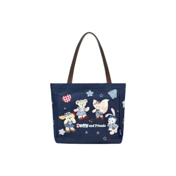 Disney Cotton Tote Bag, Shopping Bag, Handbag, Shoulder Bag Unisex Blue