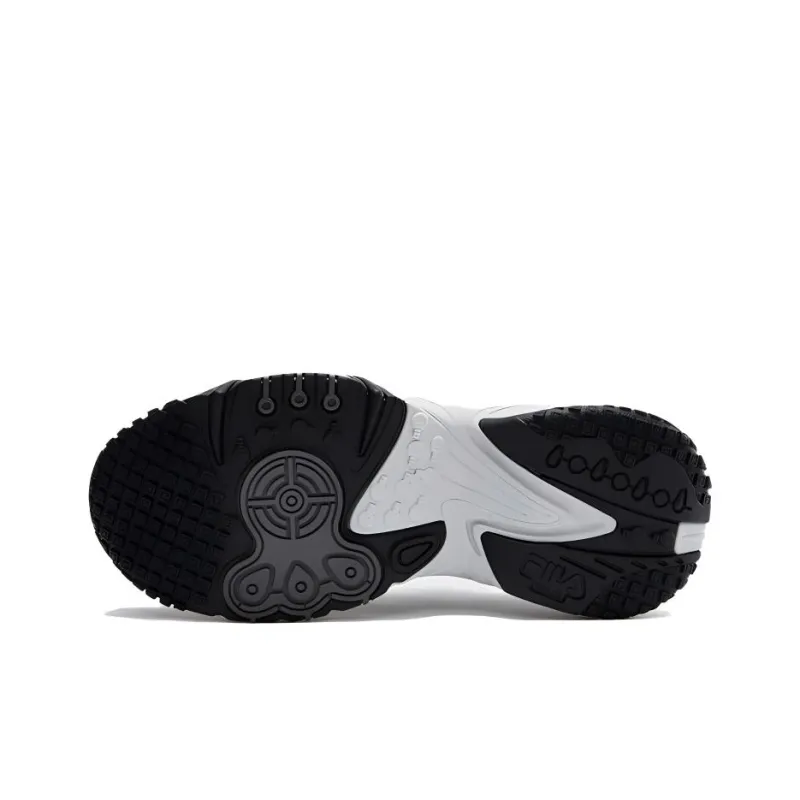 FILA FUSION KRIPTONITE Anti Slip Wear Resistant Low Top Casual Shoes Women's Black Gray-4