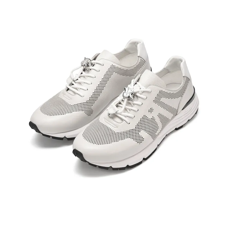 RARE Casual Shoes Men Low Top White-2