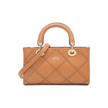 Why Cow Leather Lady Dior Bag, Shoulder Bag, Crossbody Bag, Handbag Medium Size Women's Caramel/Black