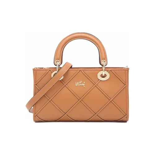 Why Cow Leather Lady Dior Bag, Shoulder Bag, Crossbody Bag, Handbag Medium Size Women's Caramel/Black