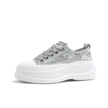 OMS Height Increasing Low-Top Skateboard Shoes Women's