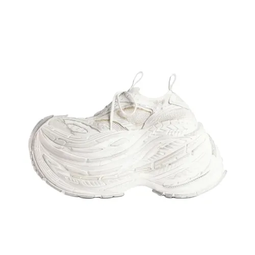Balenciaga Low Top Casual Shoes 10cm Women's White