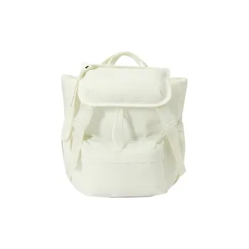 Skechers Fabric Backpack Regular Unisex Cream Ecru