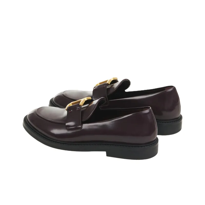 Chloe Marcie Loafers Women's Dark Red-3