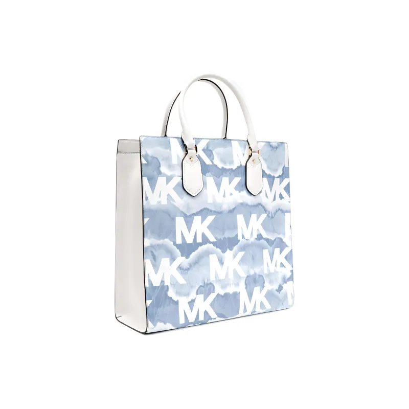 MICHAEL KORS Artificial Leather Handbag Medium Size Women's Light Blue-1