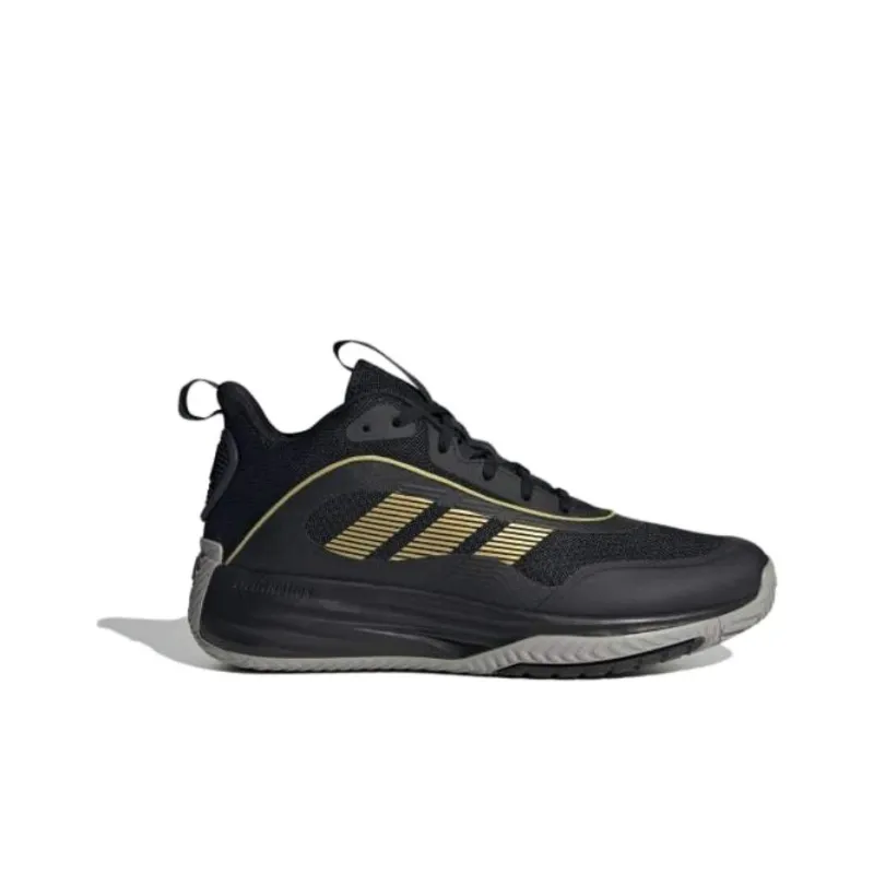 Adidas Own The Game 3 Core Black Gold Metallic Mgh Solid Grey-1