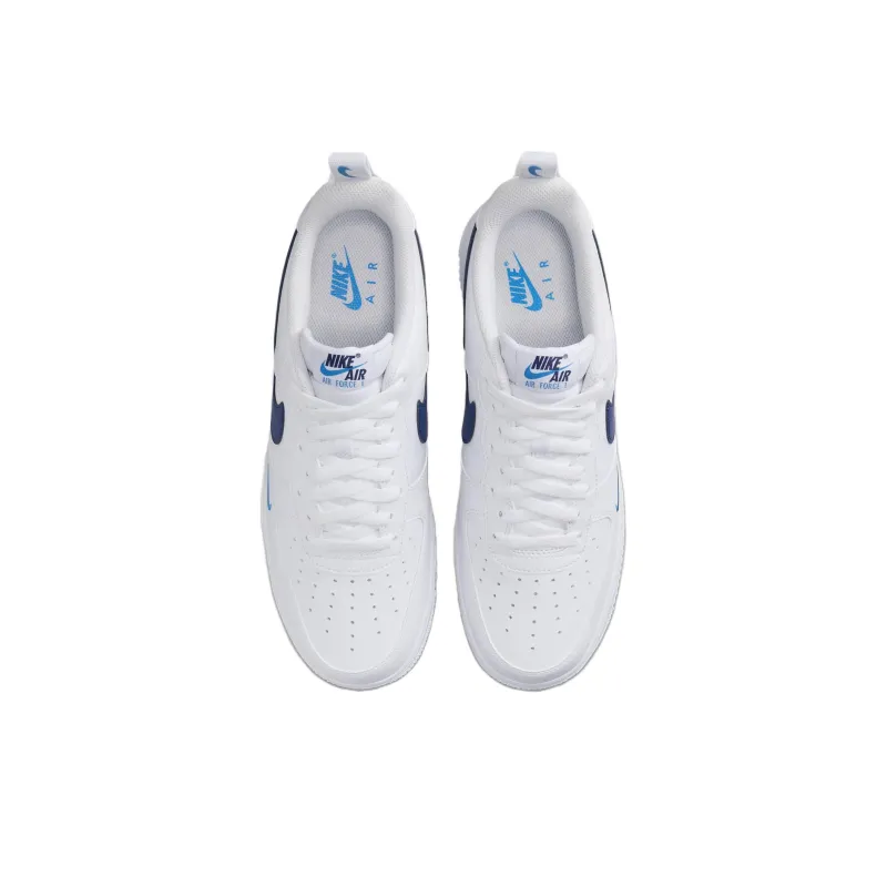 Nike Air Force 1 Low White Light Photo Blue Deep Royal Blue-3