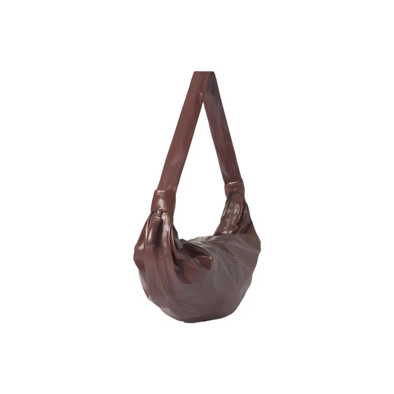 Lemaire Cow Leather Croissant Bag, Fanny Pack, Shoulder Bag, Crossbody Bag Tubas Unisex Walnut-2
