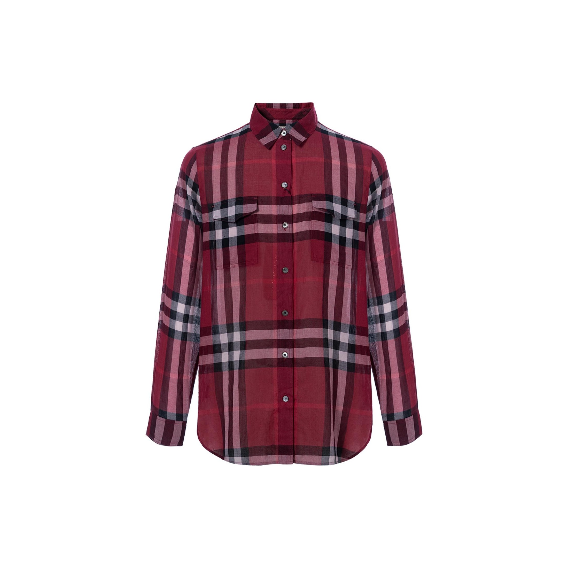 Burberry Shirts Unisex Red Cheap Rcj Jordan Outlet