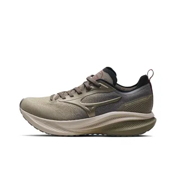 Mizuno Cushioning Anti Slip And Wear Resistant Support Low Top Running Shoes Unisex Camouflaged Green