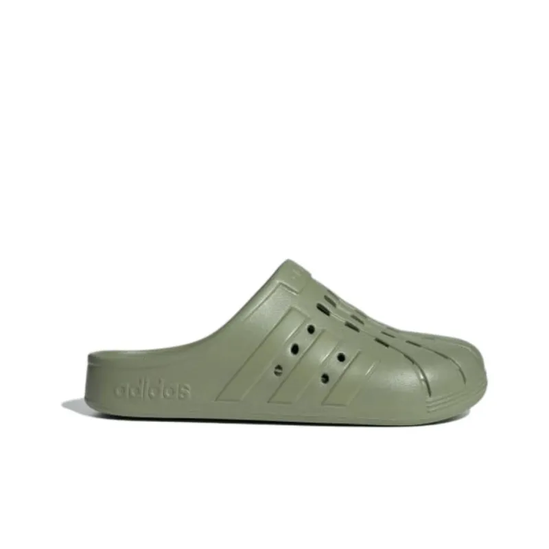 Adidas Adilette Clogs Tent Green-1
