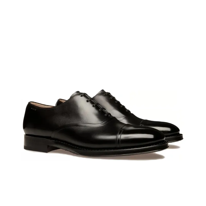 BALLY Sadhy Leather Oxford Shoes-2