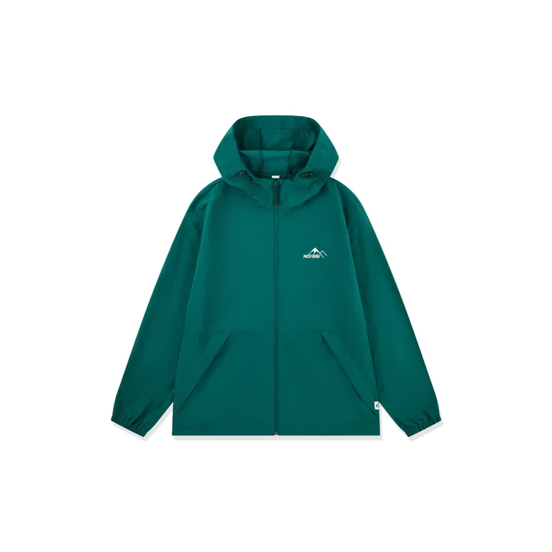 QIAODAN Trench Coat Men's Crown Green-1