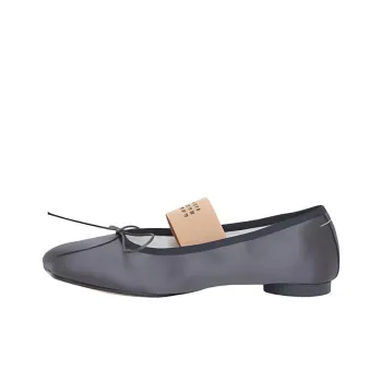 MM6 Maison Margiela Anatomic Numbers print Ballerina Shoes
