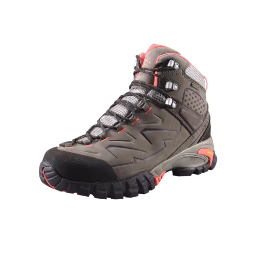 KAILAS Halo Radiance 2.0 Waterproof And Wear-resistant Mid-Top Hiking Trekking Shoes Women's Light Coffee