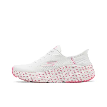 Skechers WOMEN'S GO Series Anti-Slip Wear-Resistant Low-Top Running Shoes Women's White Pink
