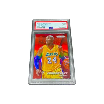 PANINI Kobe 2014 15 Lakers, Red Fold 33/49, High School Back to Back PSA9 Player Card Graded Cards 1 Pc