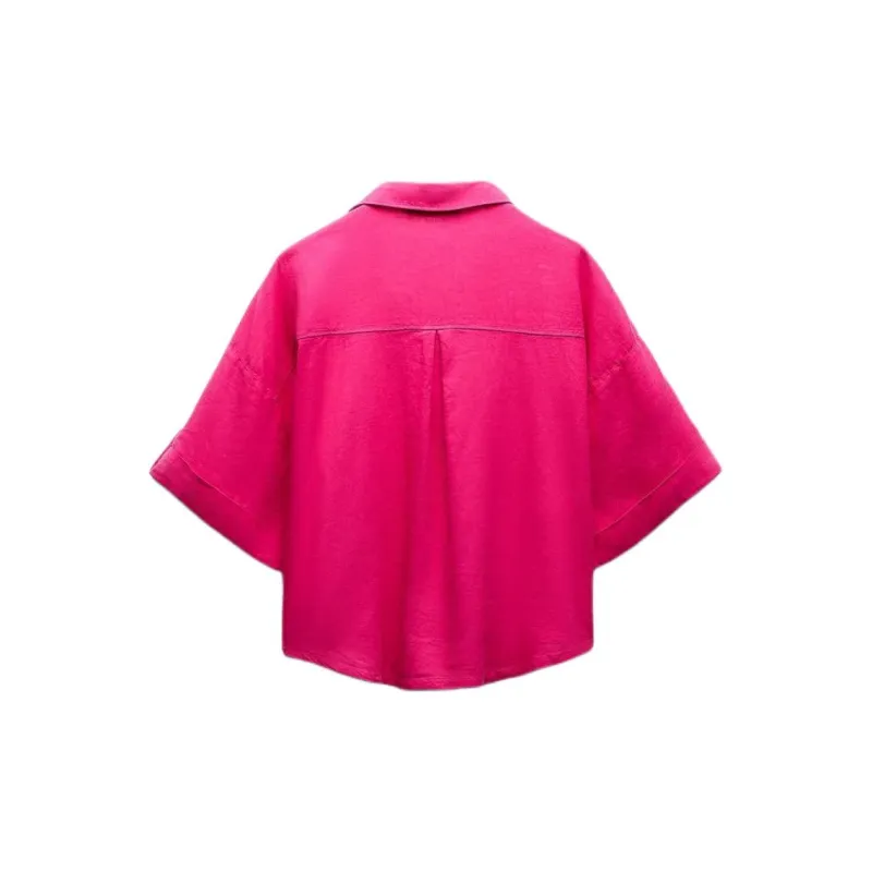 ZARA Shirts Women's Red-1