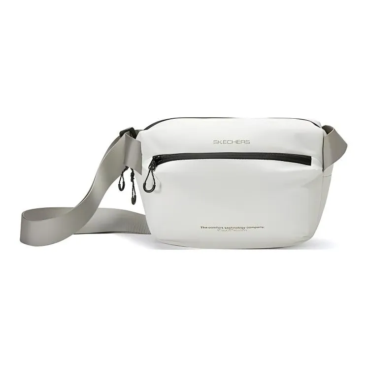 Skechers Fabric Shoulder Bag Crossbody Bag Regular Unisex Jade White-0