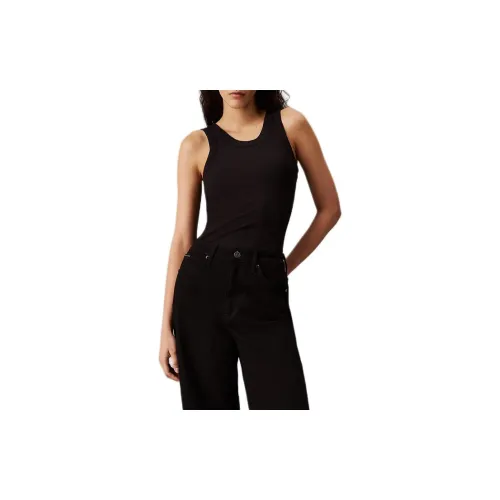 Calvin Klein Tank Tops Women's Black