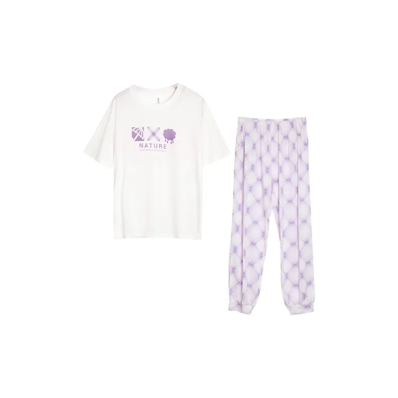 Red Beans At Home Pajama Set Women's-1