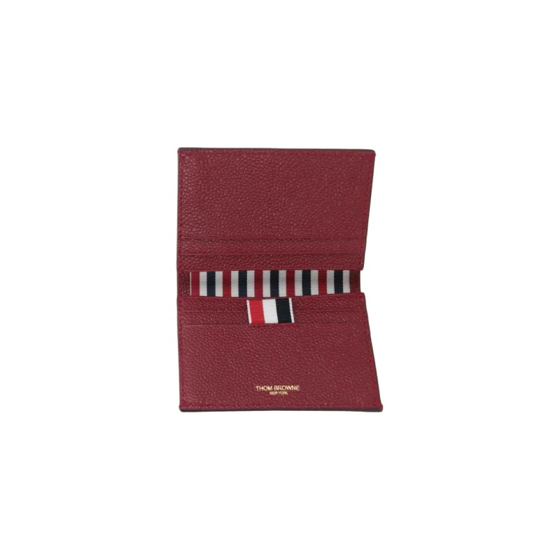 THOM BROWNE Stripe Detailed Bi Fold Cardholder-3