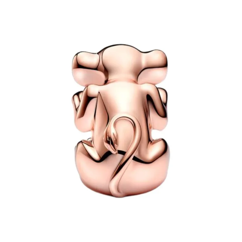 Pandora Gold Plated Copper Silver Alloy Pendants Women's Rose Gold-1