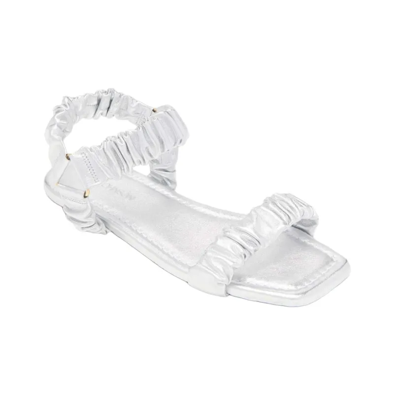Ulla Johnson Isabella Strap Sandals Women's Silver-2