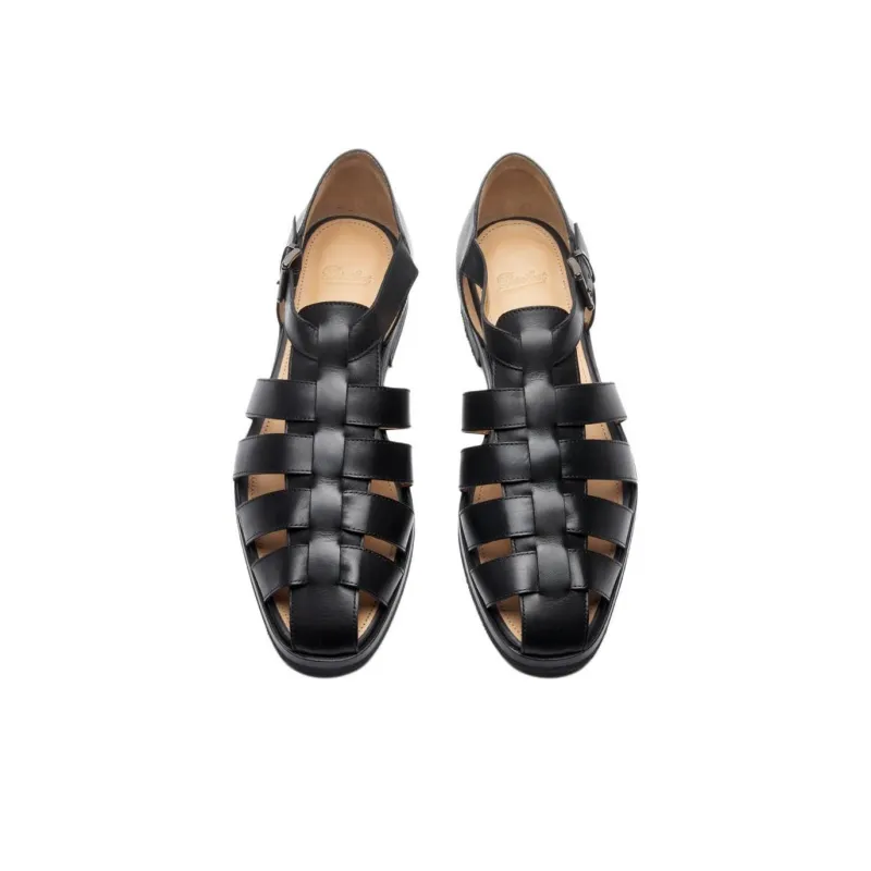 Paraboot Roman Sandals Men's Black-3
