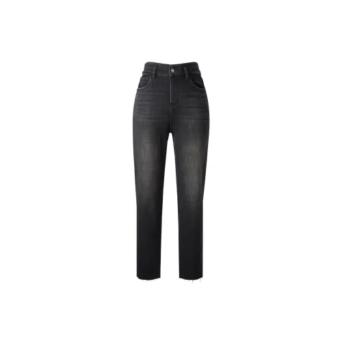 HLA Jeans Women's Black Bull Transition Color Medium X4