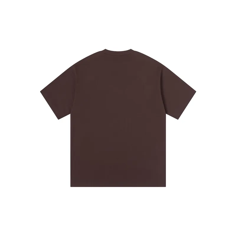 Heartboon T Shirts Unisex Brown-1