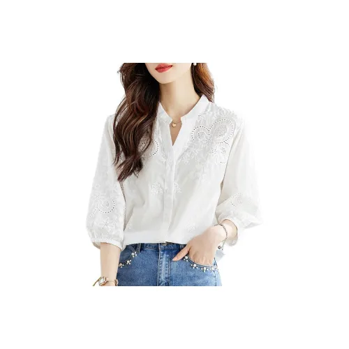 WELKIN&WZWJ Shirts Women's White