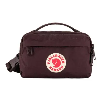 Fjallraven Vinylon Shoulder Bag, Crossbody Bag, Fanny Pack Regular Unisex Blackberry Color