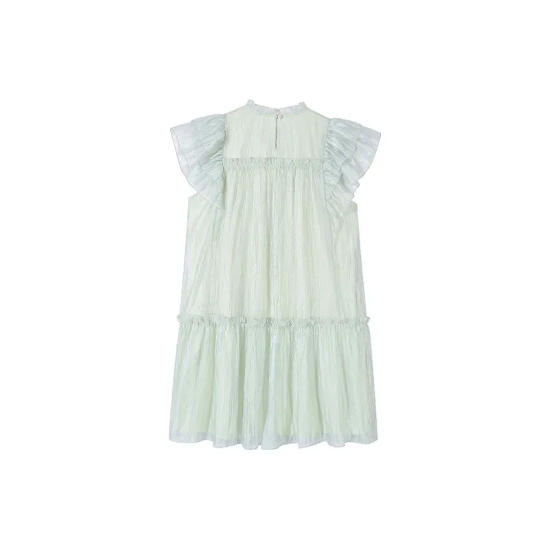 SKYA Sleeveless Dresses Women's Mint Green-1