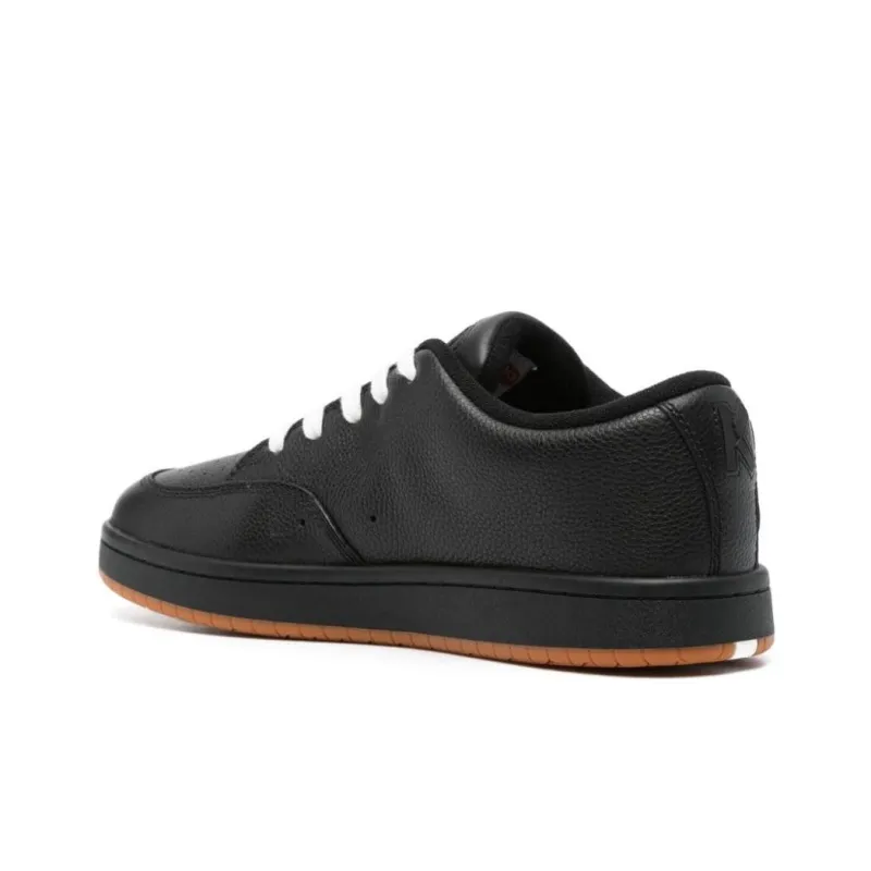 KENZO-Dome Grained Leather Sneakers-2