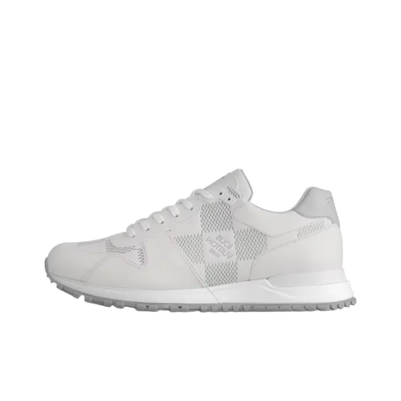 LOUIS VUITTON Run Away Low Top Casual Shoes Men's White-0