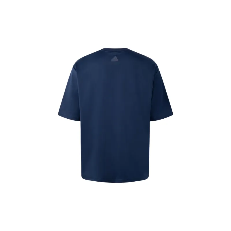 Adidas T Shirt Men's College Navy/Jade White-1
