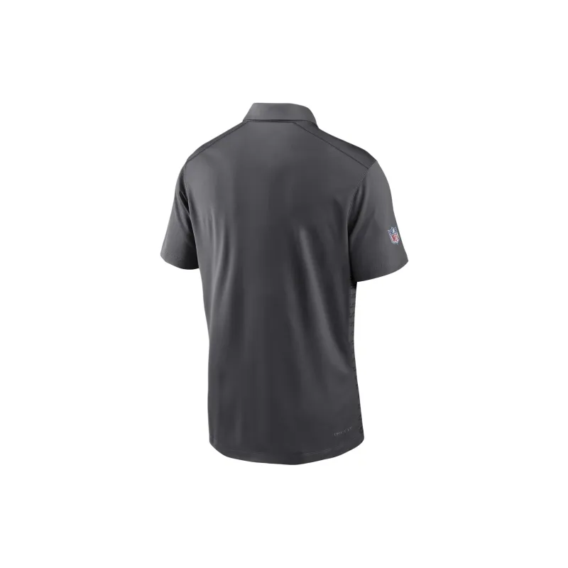 Nike Dallas Cowboys Sideline Victory Men's Nike Dri-FIT NFL Polo Polo Shirt Men's Anthracite-1