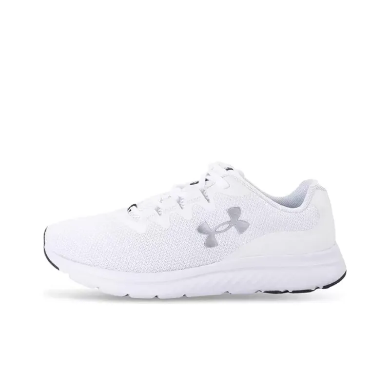 Under Armour Charged Impulse 3 Shoes 'White Metallic Silver' Women's-0