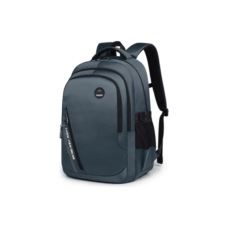 EDISON Water Repellent Oxford Fabric Casual Backpack Regular Men's Black-3
