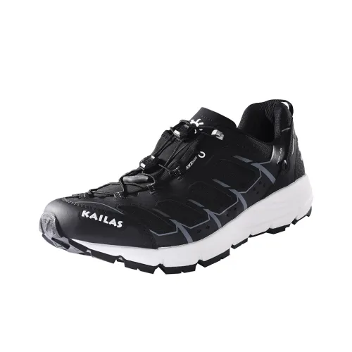 KAILAS Running Shoes Men Low-Top Ink Black