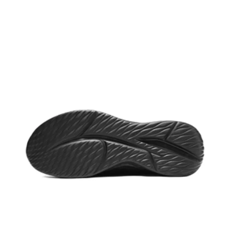 Skechers Street Breathable Support Lightweight Height Increasing Low Top Casual Shoes Men's Black-4